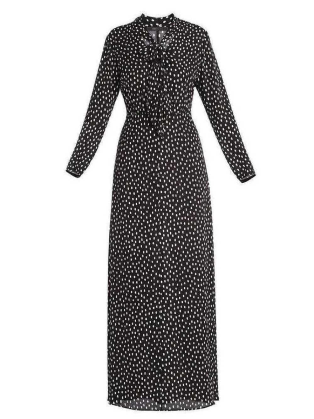 BCBG Dot Maxi Dress